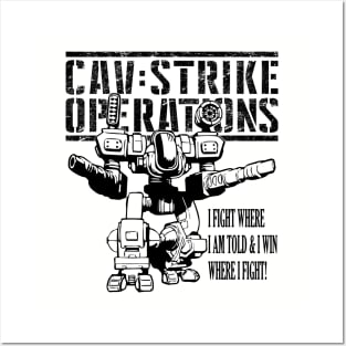 CAV: Strike Operations "I Fight to Win!" Alternate Posters and Art